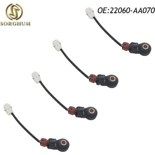 New 4pcs Knock Sensor 22060-AA070 KS98 213-1828 S8683 144-745 For Subaru Impreza Forester Legacy Outback 1999 2000 2001 2002