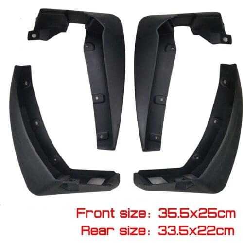 Car Front Rear for RENAULT KOLEOS 2009 2010 2011 2012 2013-2016 Car Mudguards Fender Flare Mud Guard Flap Anti Splash Mudflap