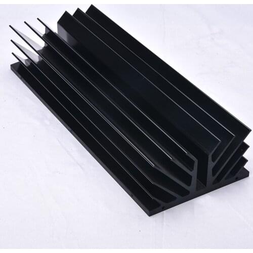 W150*H75*D400mm Aluminum Alloy Radiator Suitable For Class A Power Amplifier Heat Dissipation Professional Radiator DIY Chassis