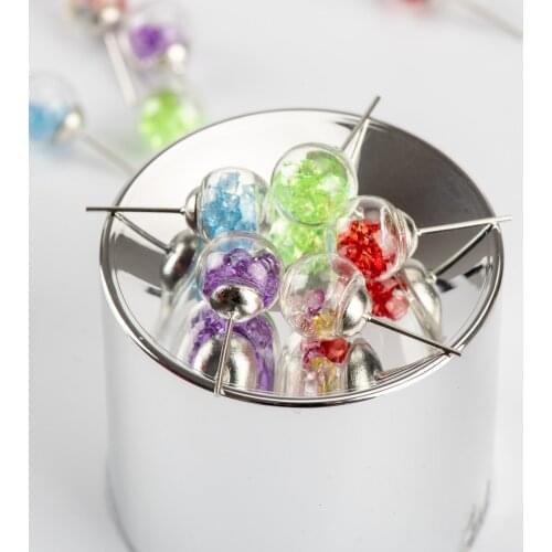 Glass Ball Stud Earrings For Women New Fasion Crystal Jewelry DIY Gift Stud Earring For Girls Dropshipping #IY119