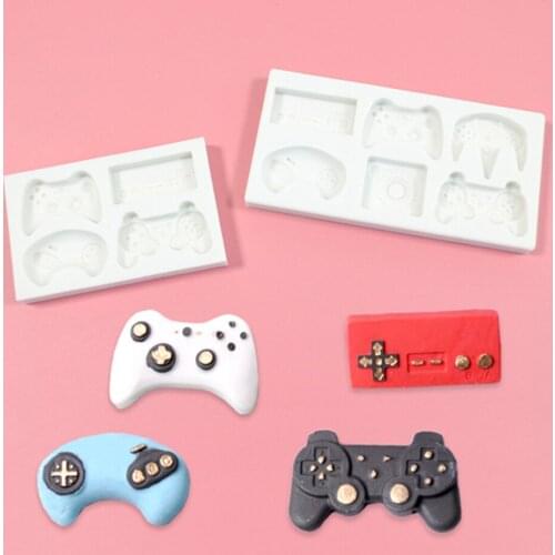 Silicone keyboard Mold controller gamepad game mould cake Decorating tool fondant chocolate Clay craft Resin mould