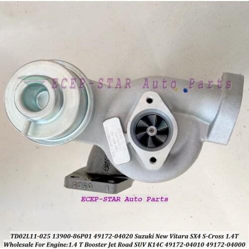 TD02L11 Turbo 13900-86P01 49172-04020 49172-04000 49172-04010 For Suzuki Road New Vitara SX4 S-Cross SUV K14C 1.4T Booster 1.4L