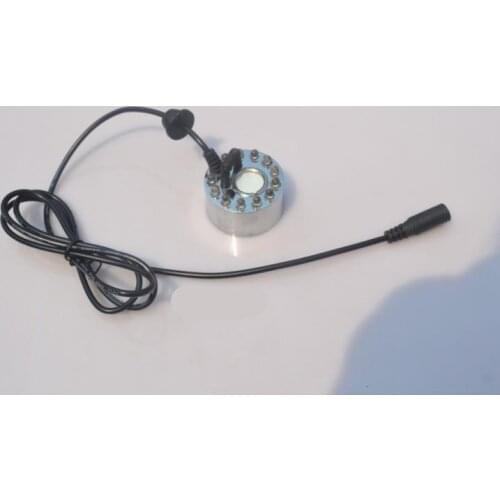 12 LED Humidifier Mist Maker Fogger Nebulizer Water Fountain Pond Atomizer Head Air Humidifier Aromatherapy Oxygen Bar