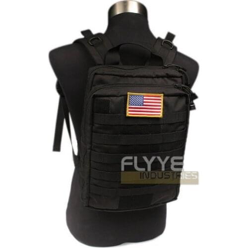 17" Laptop)FLYYE Molle 1000D Cordura Waterproof Nylon Tactical MID Notebook Messager Bag Laoptop Computer Backpack FY-PK-M006