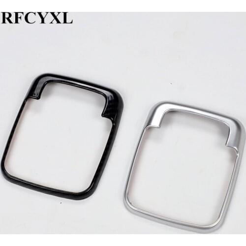 Car Inner Roof Reading Light Abs Chrome Decoration Cover for Nissan NV200 Evalia 2018 Car Styling Interior Stickers Accessories