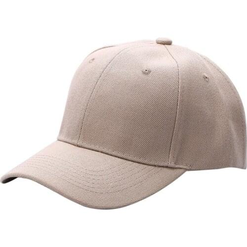 Solid Color Baseball Cap Snapback Caps Hats Fitted Casual Hip Hop Dad Hats For Men Women Unisex Curved Visor Adjustable Hat