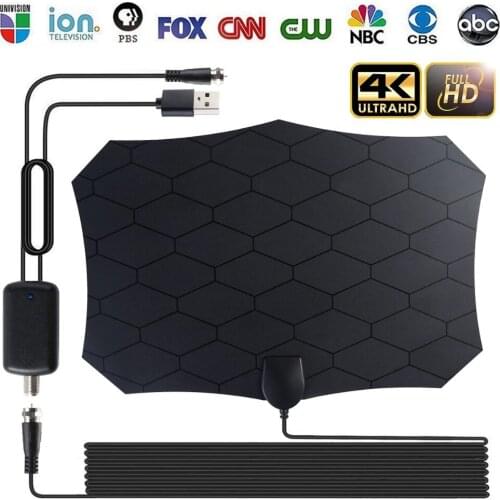 HDTV antenna Digital Antenna TV receiver indoor with Amplifier Booster DVB-T2 isdb-tb Satellite receiver clear Aerial