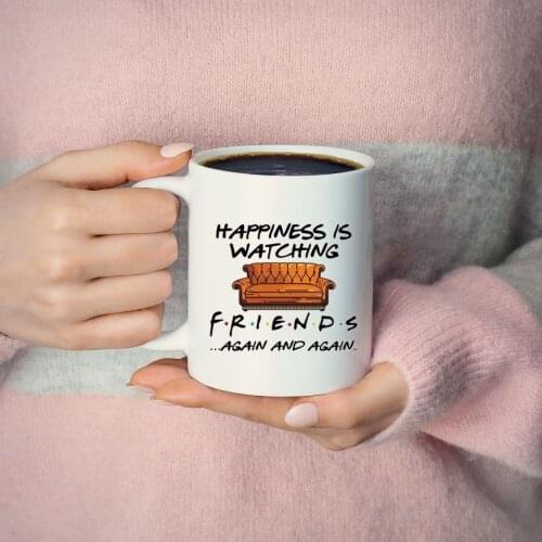Friends TV Show Ceramic Coffee Mugs Creative Water Tea Cups Coffeeware Teaware