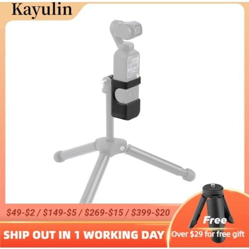 Kayulin Screen Protector Expansion Adapter 180 Degrees Adjustable Connector For Osmo Pocket Gimbal