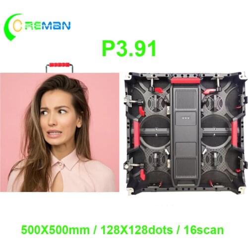 Indoor Advertising P3.91 LED Display 500x500mm Stage Background Led Video Wall Panel P3.9 P4.8