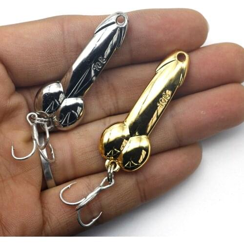 Metal Spoon Fishing Lure Treble Hook 5g 10g 15g 20g Silver Gold Metal Sequins Spinnerbait Treble Hook Hard Bait Tackle