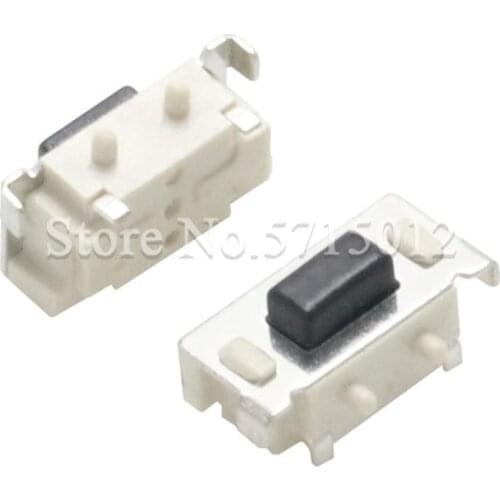50pcs 3x6x3.5mm Copper Stainless Steel Shrapnel Microswitch Side Button Switches Tactile Tact Push Button Micro Switch