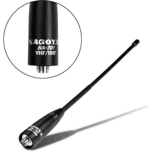 Original Dual Band Handheld Antenna Nagoya NA-701 for BaoFeng UV-5R UV-82 Wouxun TYT Walkie Talkie 4g Gps Mobile Radio Antenna