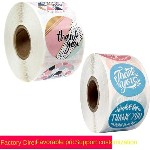 Self adhesive label for wedding decoration