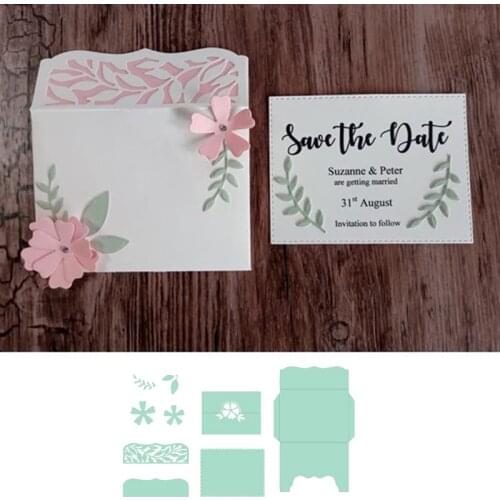 Postcard Layer Frame Metal Cutting Dies Stencils for DIY Scrapbooking Embossing Photo Album Decoration Paper Card Crafts Die Cut