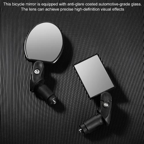 Bike Rear View Mirror 360 Degree Rotate for Bike MTB Bicycle Cycling Accessories Flexible Safety Rear View Mirrors Reflector