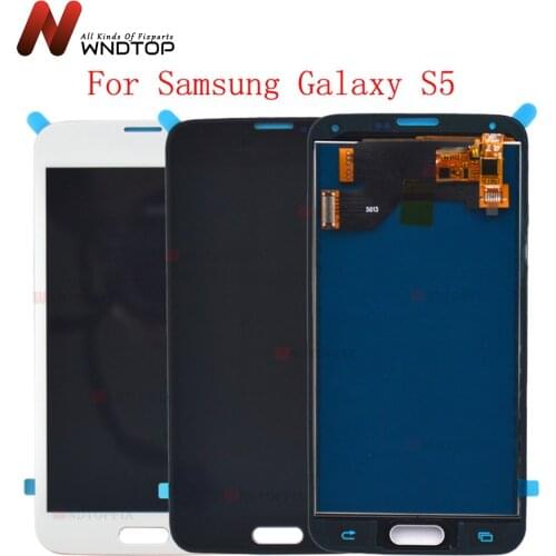5.1" TFT LCD For Samsung Galaxy S5 G900F G900I G900M G900A G900W8 LCD Display Touch Screen Digitizer Assembly Replacement