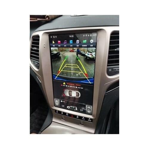 13.6" Android 9 PX6 64+4G Tesla With DSP Carplay Car Multimedia Player For Jeep Grand Cherokee 2010 2012 - 2020 GPS Navigation