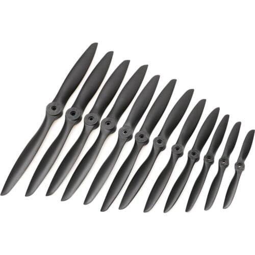 2PCS 7*4 inch 13*6 inch 11*6 inch 13*8inch 12*6 inch 14*6 inch Oil Propeller 09/15 Level Engine Nylon Paddle for RC Aircrafts