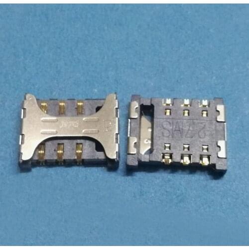 2Pcs Reader Sim Card Socket For Samsung Galaxy On5 G5500 G5520 G5510 G5700 J5 J7 Prime ON7 G6000 G610 Slot Tray Holder Connector
