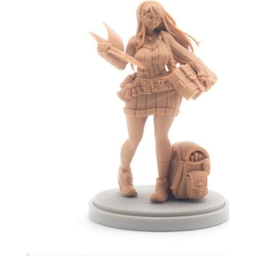 30mm Resin Figure model kits King-dom death Archivist Unassembled and unpainted 054