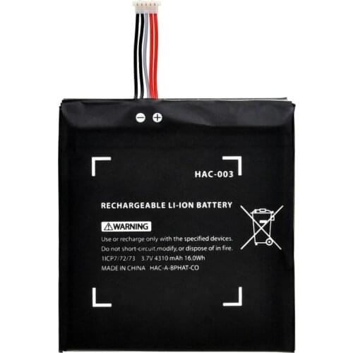 4pcs 4310mAh HAC-003 Replacement Batteries for Nintend Nitendo Switch Gamepad, Game Console Battery+free tools