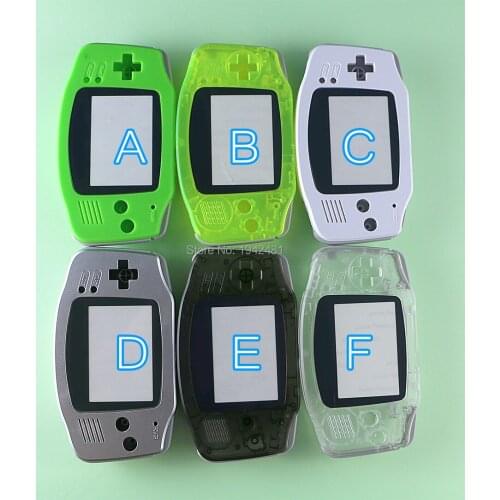 5sets high quality full Housing Shell Pack for Gameboy Advance GBA Case Cover Repair Part