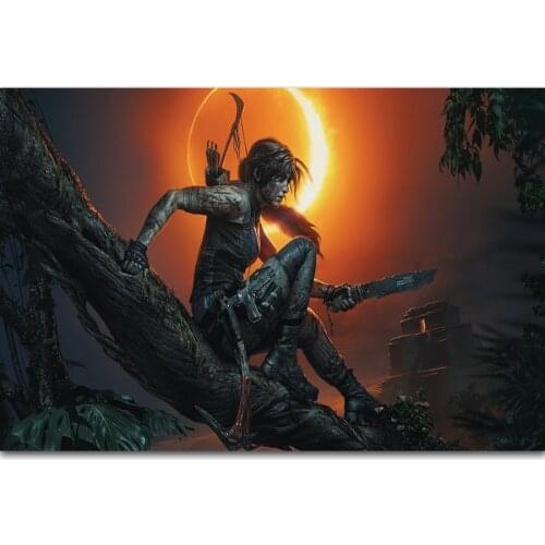 Diamond Painting Cross stitch 5D cartoon tomb Raider painting Full drill kits diamond embroidery
