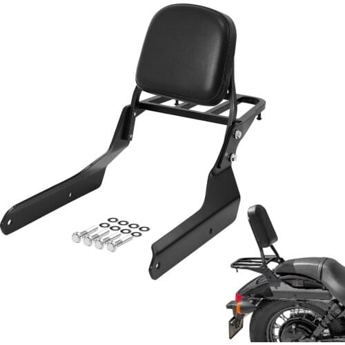 Motorcycle Backrest Sissy Bar Luggage Rack For Honda Shadow Phantom Spirit 750 VT750C2B 2010-2015 VT750C2 2007-2014 08 09 10 11