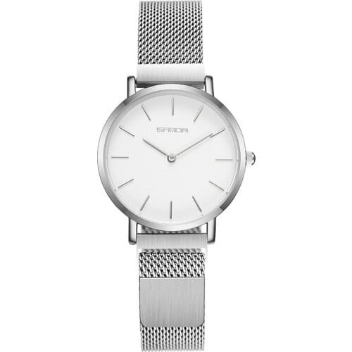 Fashion 2021 New Sanda Brand Luxury Womens Watches Milan Strap Magnetic Buckle Waterproof Quartz Wrist Woman Clock Reloj Mujer