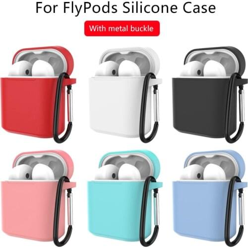 TPU Case Honor Fly Pods Pro Headphone Case For Huawei Honor Fly Pods Pro Charging Box Cover Skin Shell Anti-lost Metal Buckle