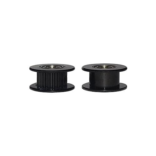 GT2 20 teeth 20T black ilder timing pulleys without teeth bore size 3mm 4mm 5mm 6mm