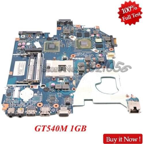 NOKOTION MB.RCG02.006 MBRCG02006 Laptop motherboard For Acer aspire 5750 5750G HM65 DDR3 GT540M 1GB P5WE0 LA-6901P