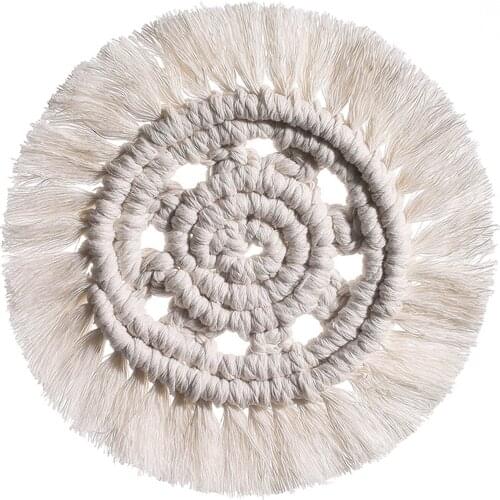 New North Europe Coaster Boho Nonslip Sunflower Cup Mat Pad Heat Insulation Table Mat For Dining Room Home Decor Insulation Mat