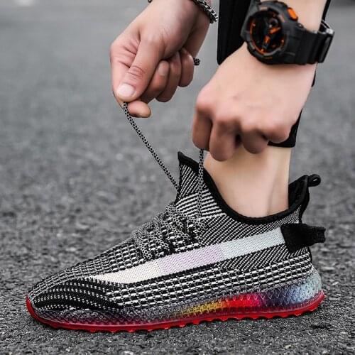 New Summer Men Sneakers Men Casual Shoes Light Breathable Mesh Shoes Platform Sneakers Men Sport Shoes Running Shoes Beach Shoes