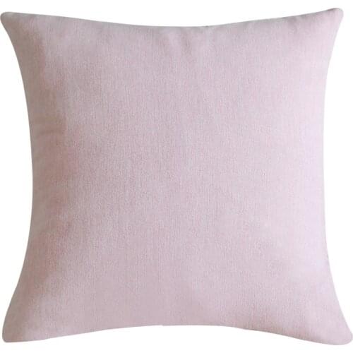 Chicity Home Decor Solid Plain Cushion Cover Soft Pillow Case Home decorative For sofa bed car seat 45x45 50x50 ready made