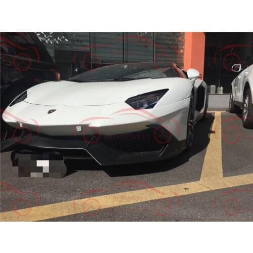 For Lamboghini Aventador LP700 FRP Front Rear Bumper Upgrade LP720 limited edition front rear bumper Auto Accessories