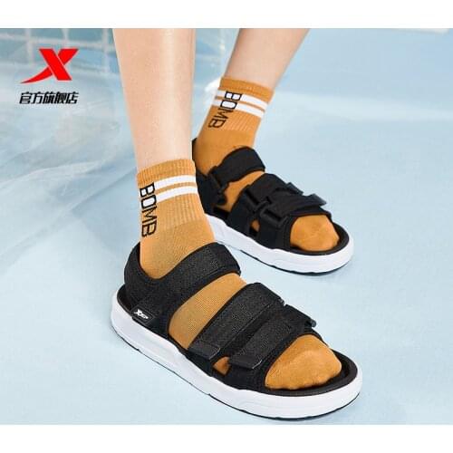 Xtep Womens Sandals Summer Shoes Casual Wear Beach Shoes Sandals Comfortable Outdoor Shoes 982218171533