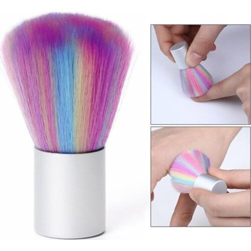 Nail Cleaning Nail Brush Soft Tools File Nail Art Care Pedicure Soft Remove Dust Small Angle Clean Professional Nail Care Tool