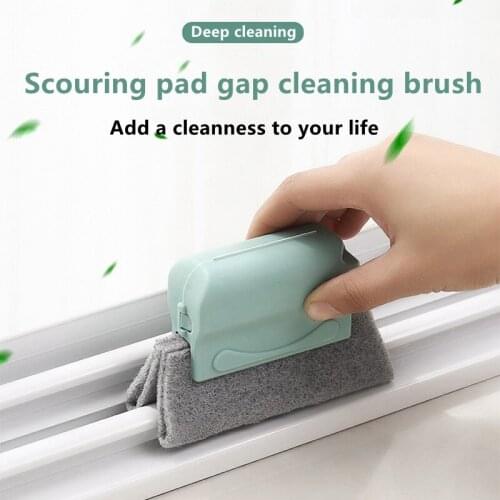 Window washing brush Kitchen cleaning window mop washing sponge Multifunctional scraper removal tool caulk finishing tool set