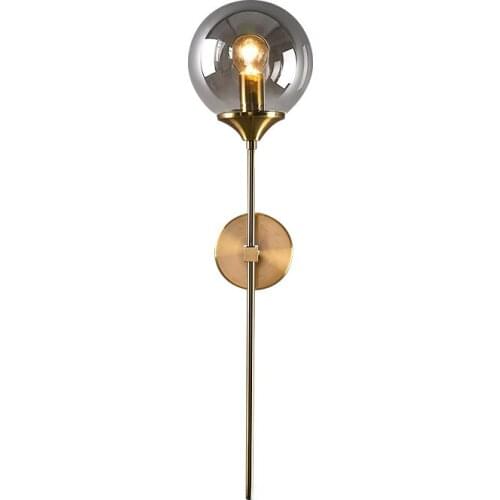 Glass Retro Wall Mounted Led Lamps for Home Bathroom Lamp Mirror Lights Loft Bedroom Decor Luminaire Outdoor Lighting Fixture