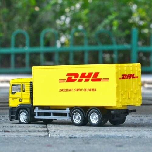 1:64 Die Cast Models Cars scale models of automobiles Alloy Vehicle gld3 Coche Toys for Children Oil Tank DHL Truck