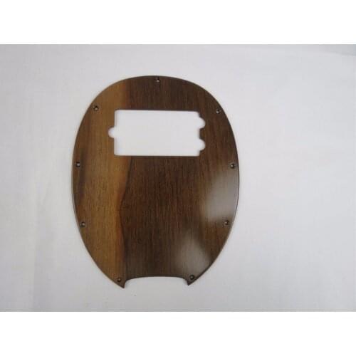 1pcs hand-made LAPACHO Pickguard for MM 4 String Bass Guitar #3529
