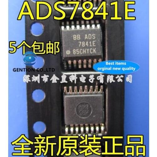 10PCS ADS7841E/2 k5 ADS7841E analog-to-digital conversion IC chip TSSOP16 instrument in stock 100% new and original