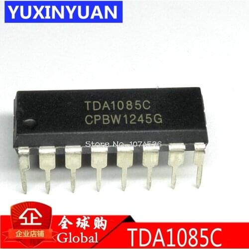 10pcs/lot TDA1085C DIP-16 TDA1085 DIP16 TDA1085CG 1085C DIP
