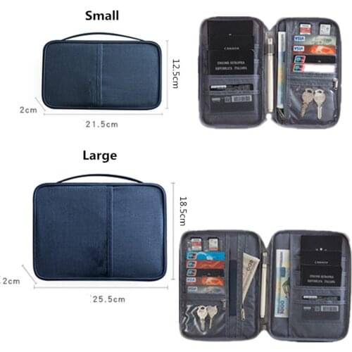 3 PCS/Lot Waterproof Portable Storage Bag Multifunctional Cation Card Holding For Travel
