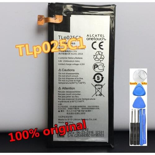 2500mAh TLp025C2 For Alcatel One Touch Pop 4 Plus 4+ 5056 5056D 5056E 5056X 5056A 5056G 5056T 5056N 5056O 5056W Battery