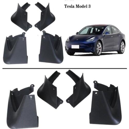For Tesla Model 3 Mudguards, Car Mudguard Accessories, Modified Packing Angle