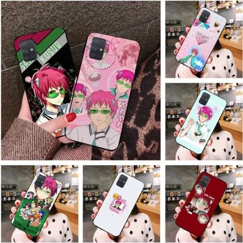 The Disastrous Life of Saiki Saiki Kusuo Phone Case For Samsung Galaxy A21S A01 A11 A31 A81 A10 A20E A30 A40 A50 A70 A80 A71 A51