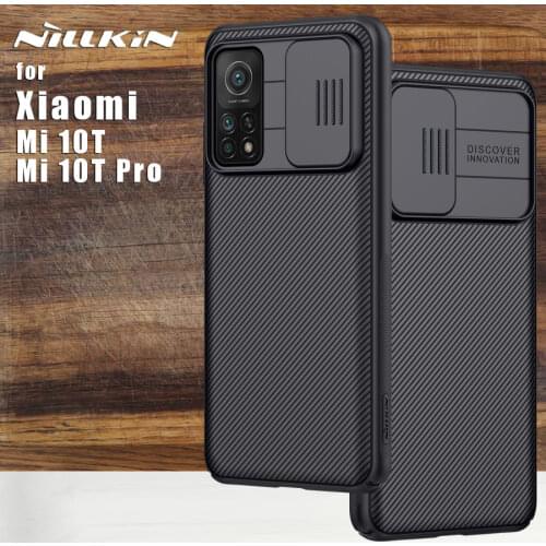 Nillkin For Xiaomi Mi 10T Pro case Camera Protection Camshield Phone Case Lens Protective Back Cover for xiaomi mi 10t 5G